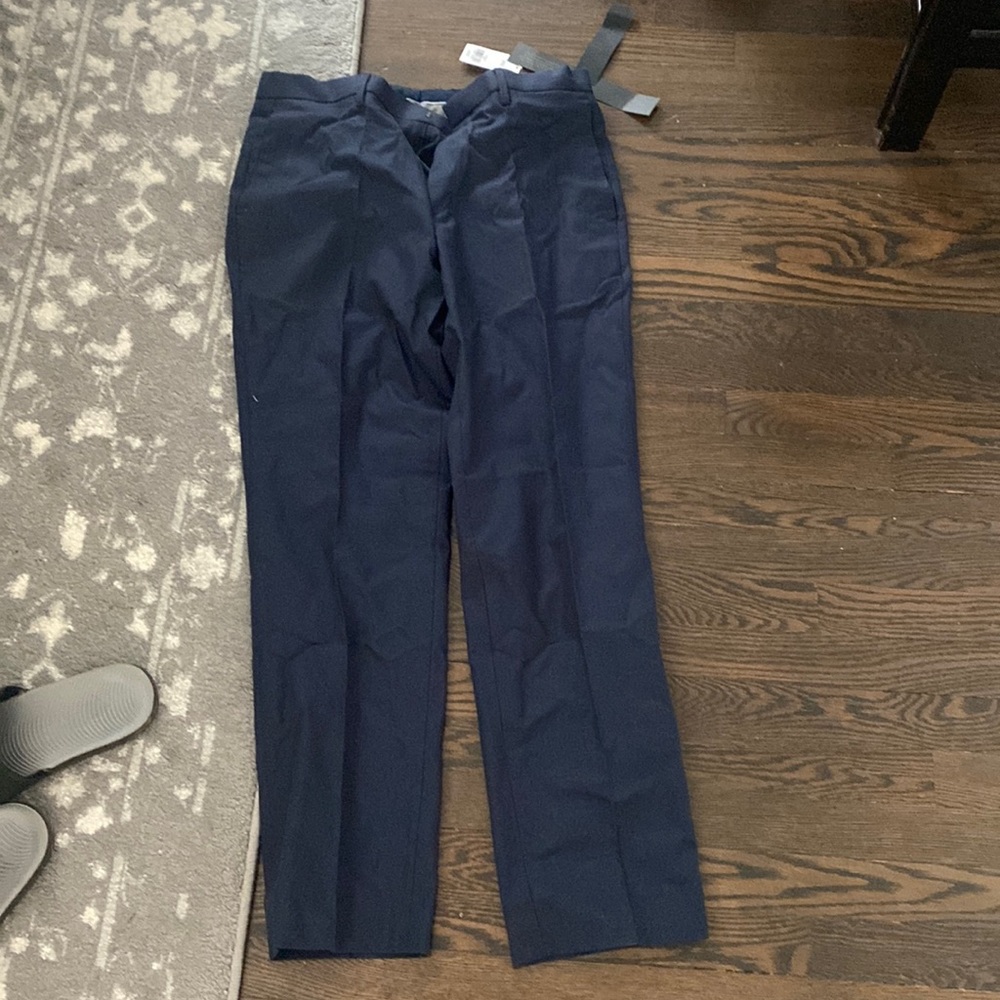 Mens navy dress pants